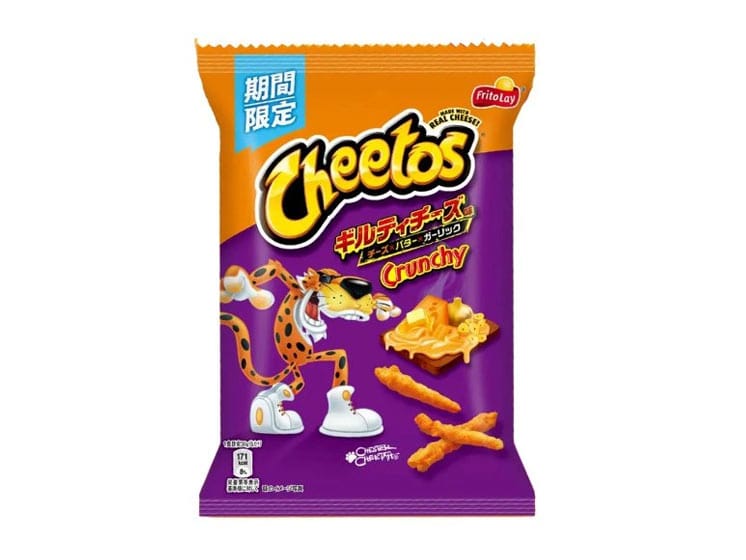 Cheetos Butter Garlic Corn Grit Cheese Chips 60 g. - Chips