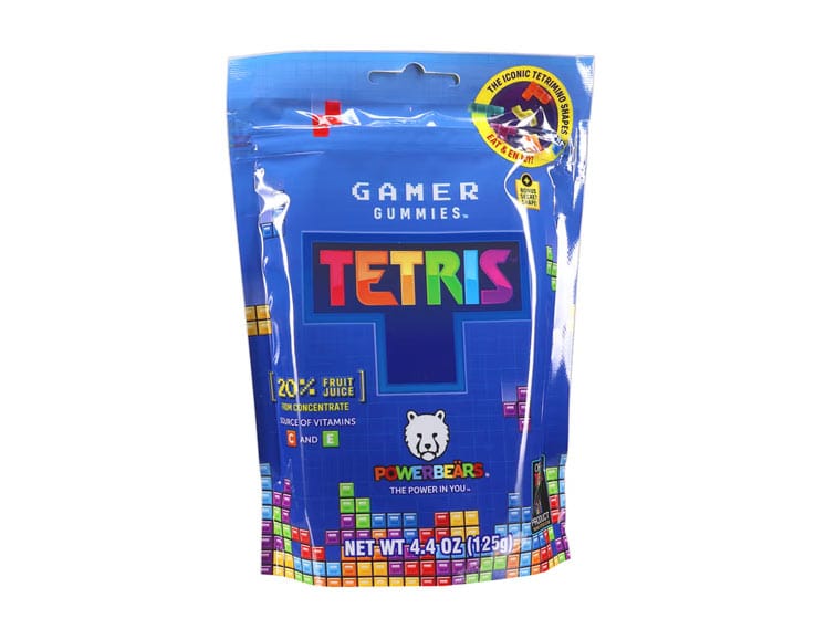 Powerbears Tetris Gamer Gummies 50 g. - Slik og søde sager