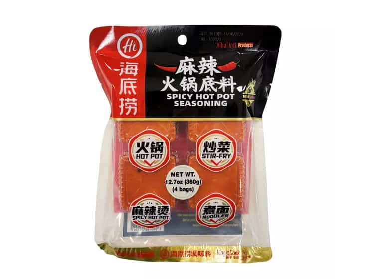 HaiDiLao Spicy Hot Pot Soup Base Blocks 360 g. - Suppe og baser