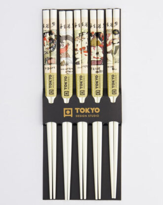 Spisepinde Set/5 Shunga White