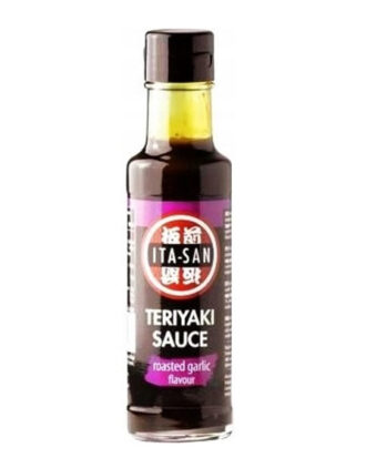 Ita-San Teriyaki Sauce with Roasted Garlic Flavor 180 g.
