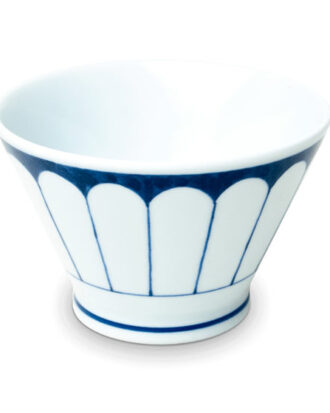 Japansk skål Ø12 cm – Elegant blå-hvid porcelænsskål