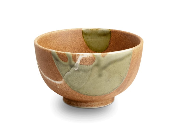 Matcha bowl Kisoji Ø13 cm | H7 cm – Japansk stentøj - Kopper, krus & Sakesæt