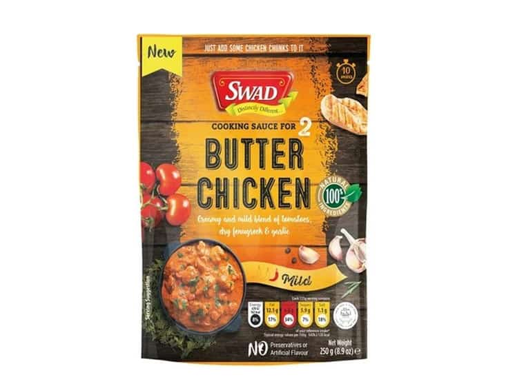 SWAD Cooking Sauce for Butter Chicken 250 g. - Andre saucer