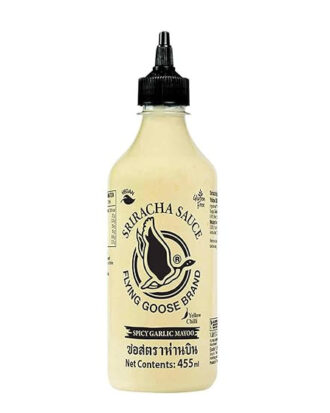Flying Goose Sriracha Spicy Garlic Mayoo (Yellow Chilli) 455 ml.