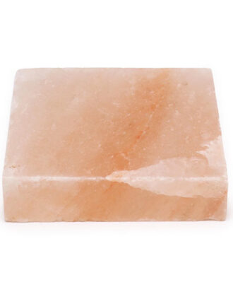 Himalayasalt grillplade 20×20 cm | Firkantet saltblok