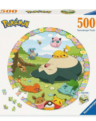 Ravensburger - Puzzle Blooming Pokémon 500 brikker