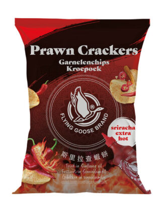 Flying Goose Prawn Crackers Sriracha extra Hot 80 g.