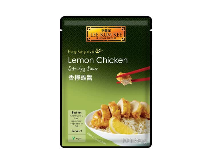 Lee Kum Kee Lemon Chicken Stir-Fry Sauce 80 g. - Andre saucer