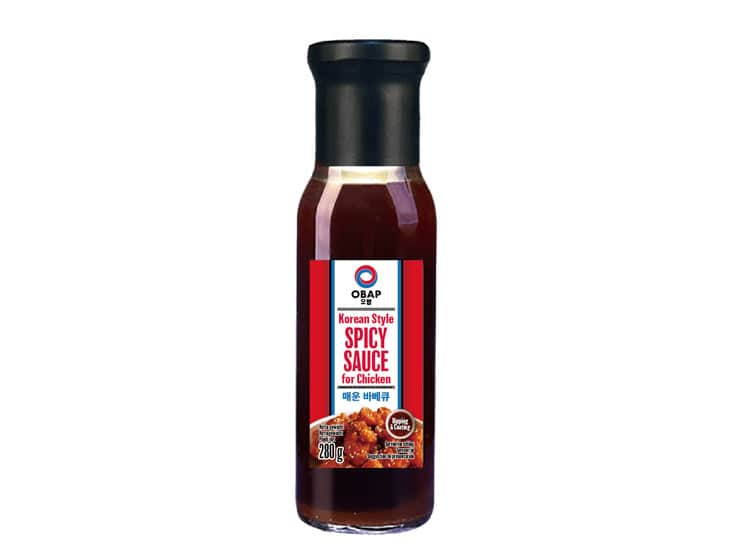 Obap Korean Style Spicy Sauce for Chicken 280 g. - Andre saucer