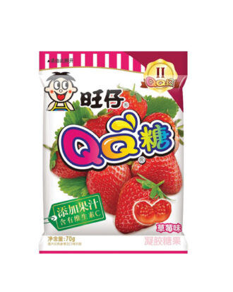 Want Want Gummy Candy Strawberry 70 g.
