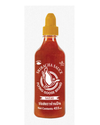 Flying Goose Chilli Sauce Sriracha Satay 455 ml.