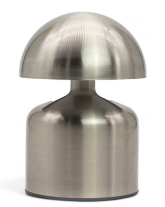 Touch lampe – Dome Mushroom Silver | Genopladelig USB-C