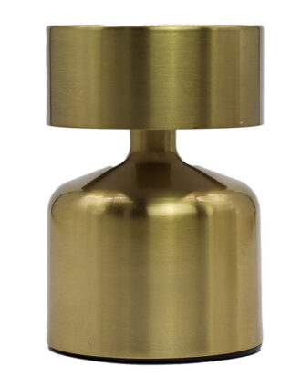 Touch lampe – Flat Mushroom Bronze | Genopladelig USB-C