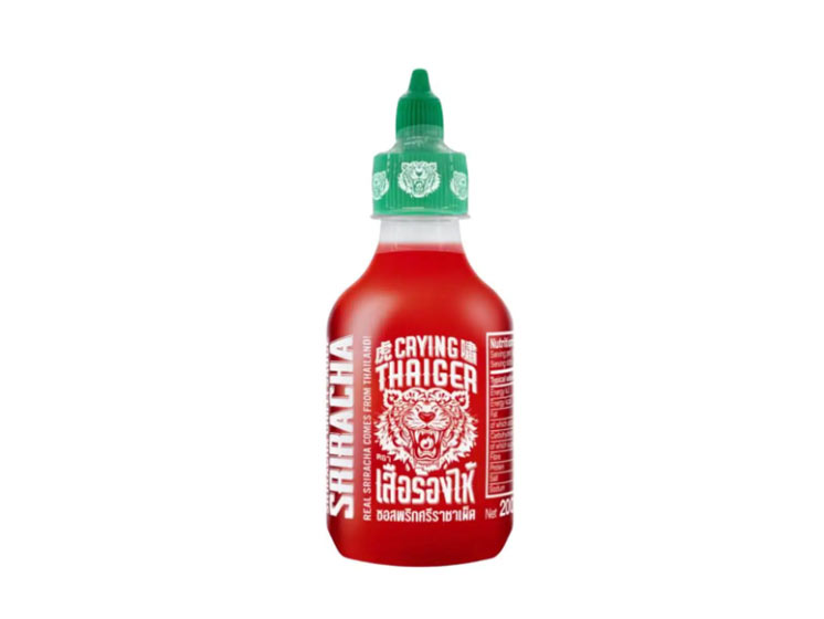 Crying Thaiger Sriracha Chilli Sauce 200 ml. - Sriracha Chilisauce og andre chili saucer