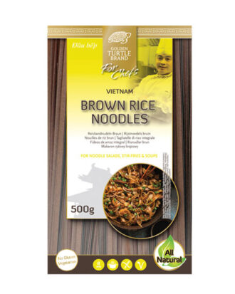 Golden Turtle Chef Brown Rice Noodles 3 mm 500 g.