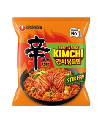 Nongshim Sweet & Spicy Kimchi Stir Fry Noodles 137 g.