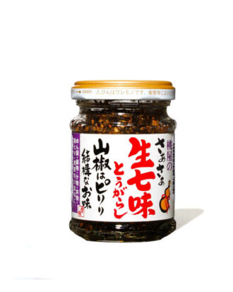 Momoya Nama Shichimi Togarashi seven spices chili oil 55 g.