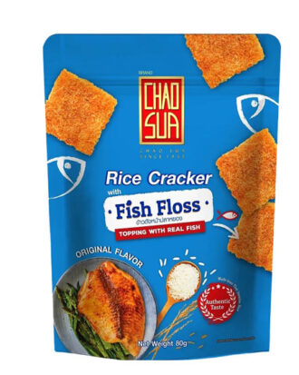 Chaosua Rice Crackers med Fish Floss 50 g.
