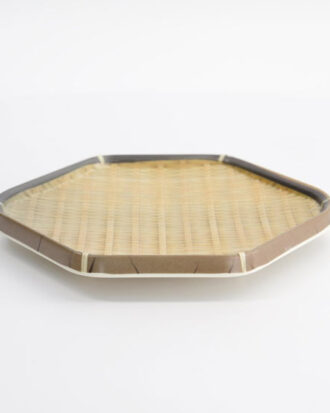 Bamboo Hexagon Plate 20cm – Sekskantet Tallerken