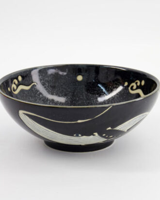 Kawaii Ramen Bowl Black Whale – Ramen Skål