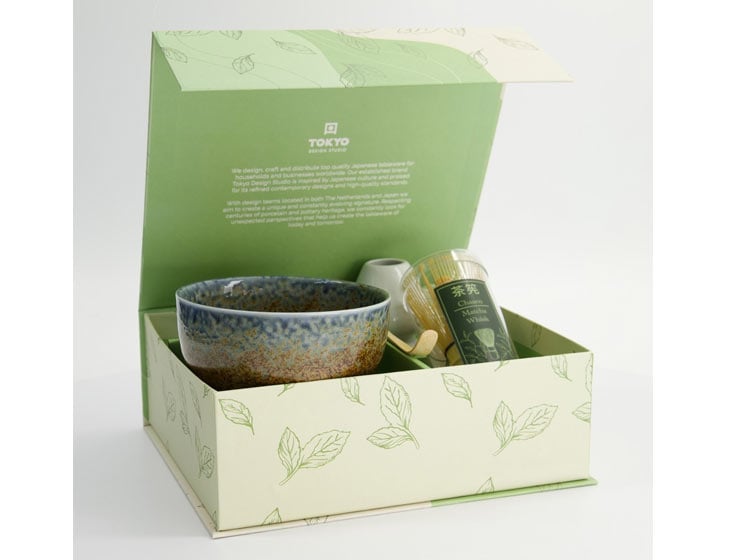 Matcha Giftset Reef Blue 4pcs – Matcha Sæt - Gavesæt og æsker