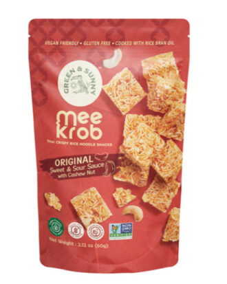 Mee Krob Rice Noodle Snack Sweet Sour Cashew Nødder 60 g.