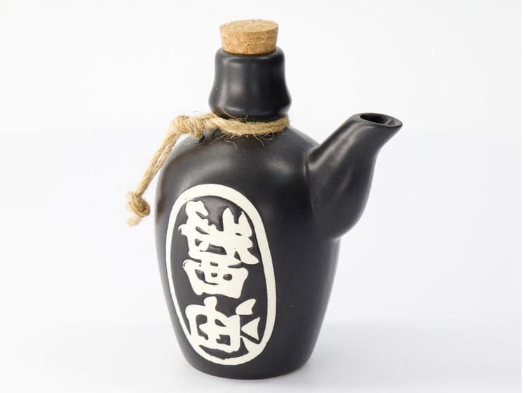 Sauce Dispenser Black 170ml – Japansk Sauceflaske - Service - Asiatisk og japansk porcelæn