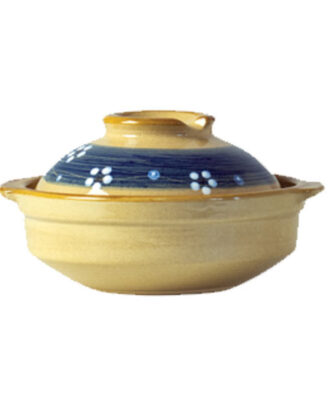 Lergryde med låg JADE TEMPLE – Til Gasblus 17 cm.