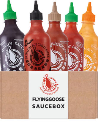 Flying Goose Saucebox Smagekasse - Op til 5 mest populære saucer