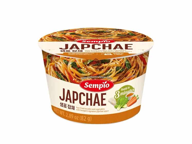 Sempio Japchae Instant Cup Noodle 82 g. - Instant nudler & kopnudler
