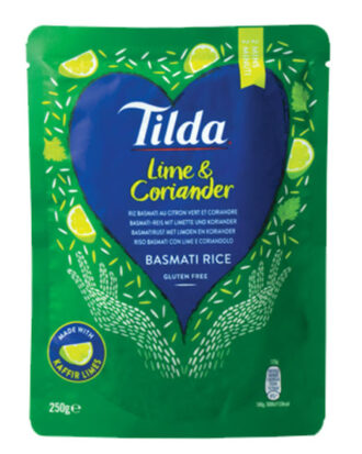 Tilda Basmatiris Lime & Koriander 250 g.