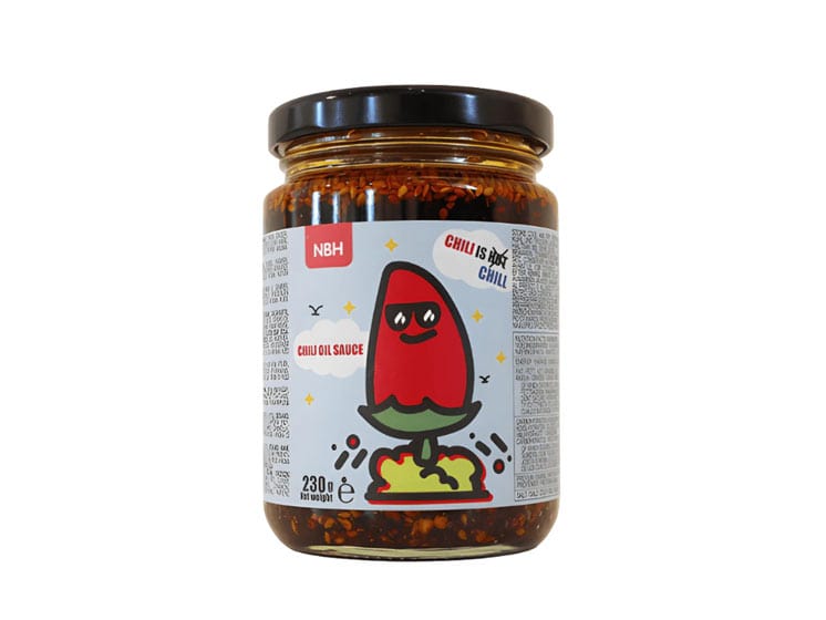 NBH Chili Oil Sauce 230 g. - Olie