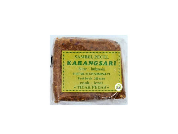 Karangsari Bumbu Pecel Mild 200 g. - Paste og pasta