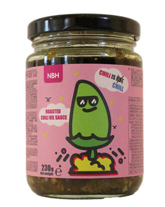 NBH Burn Roasted Green Chili Oil 230 g.