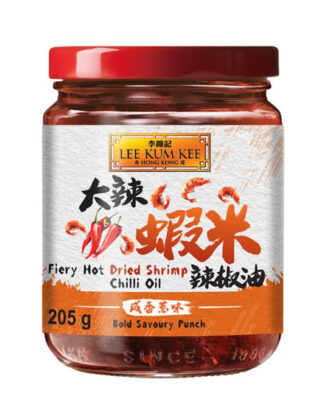 Lee Kum Kee Fiery Hot Dried Shrimp Chilli Oil 205 g.