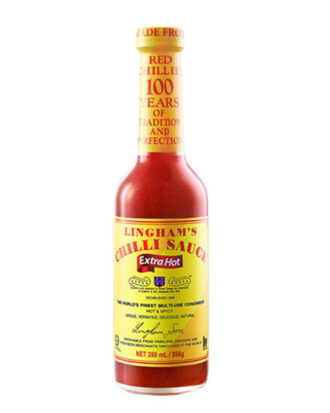 Lingham's Chilli Sauce Extra Hot 358 g.