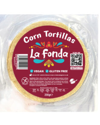 La Fonda Corn Tortillas 8 stk. 200 g.