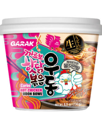 Garak Udon Bowl Carbo Hot Chicken 230 g.