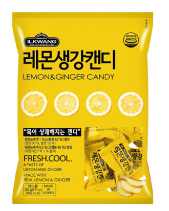 Ilkwang Lemon & Ginger Candy 250 g.
