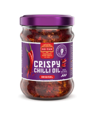 Go Tan Crispy Chilli Oil (Sprød chiliolie) 190 g.