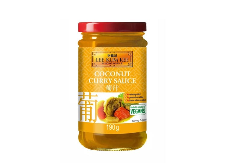 Lee Kum Kee Coconut Curry Sauce 190 g. - Andre saucer