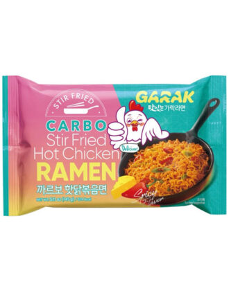 Garak Hot Chicken Flavor Ramen Carbo Stir Fried 145 g.
