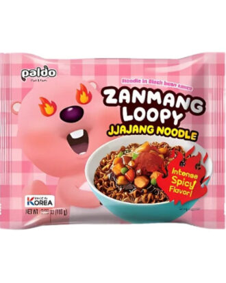 Paldo Jjajang Zanmang Loopy Spicy Flavour Noodle 110 g.