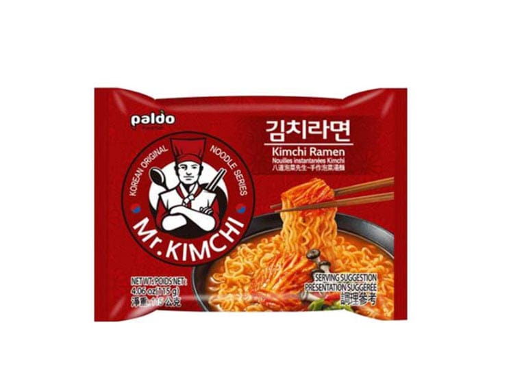 Paldo Mr. Kimchi Ramen 115 g. - Instant nudler & kopnudler