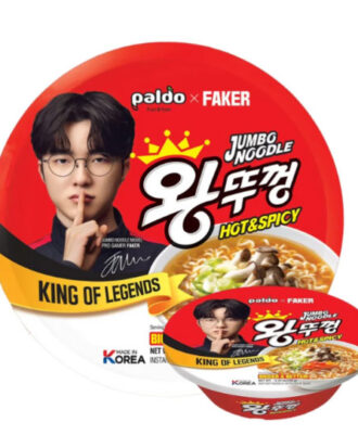 Paldo Jumbo Noodle Hot & Spicy 120 g.