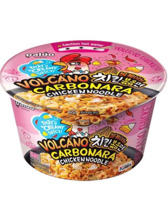 Paldo Volcano Carbonara Chicken Cup Noodle 105 g.