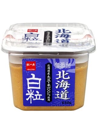 Miso Paste Iwata Jozo Kou Itten Hokkaido Shirotsubu 650 g.