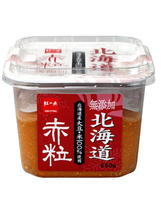 Miso paste Iwata Jozo Kou Itten Hokkaido Aakatsubu 650 g.