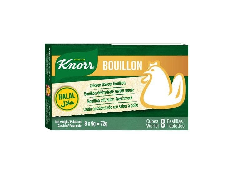 Knorr Kyllingebouillon Terninger 72 g. - Suppe og baser